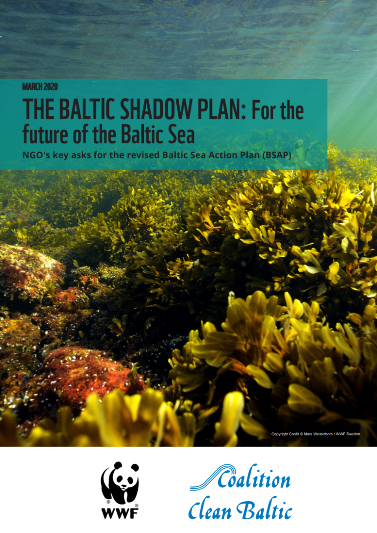 The Baltic Shadow Plan: For the future of the Baltic Sea - WWF Baltic